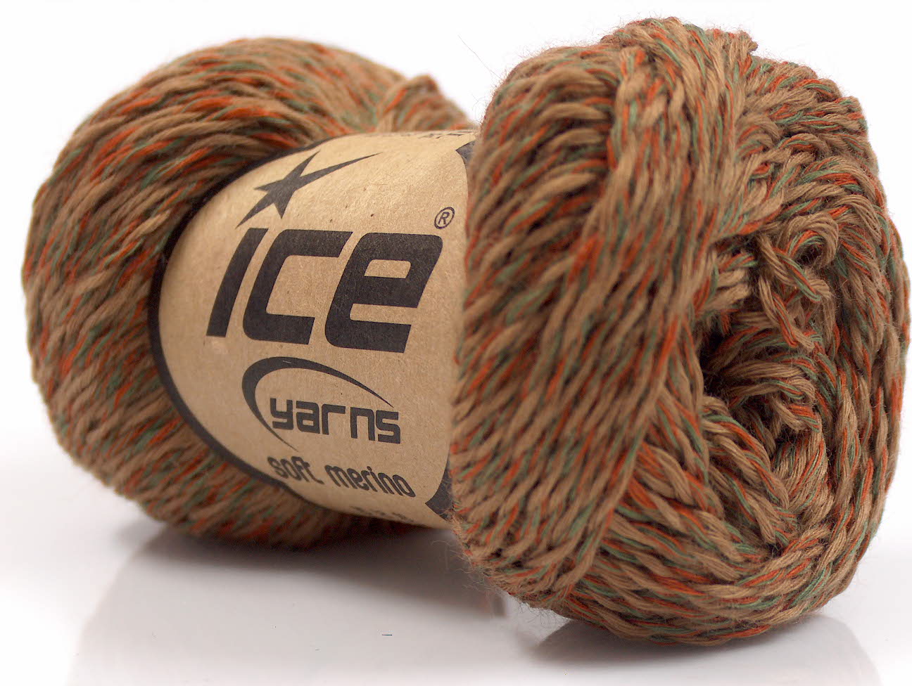 Soft Merino Brown, Khaki, Copper