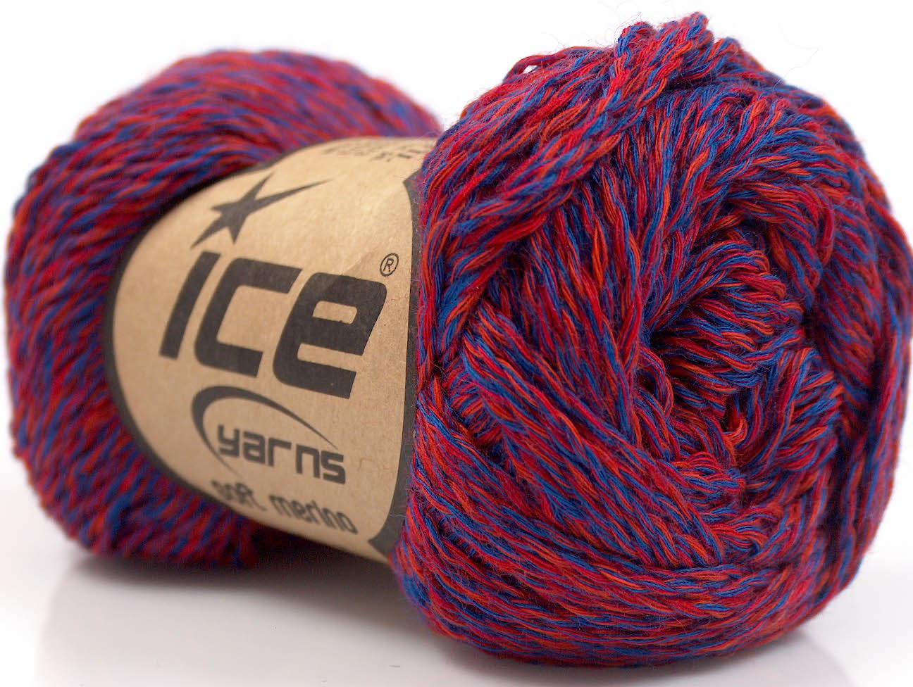 Soft Merino Red, Blue