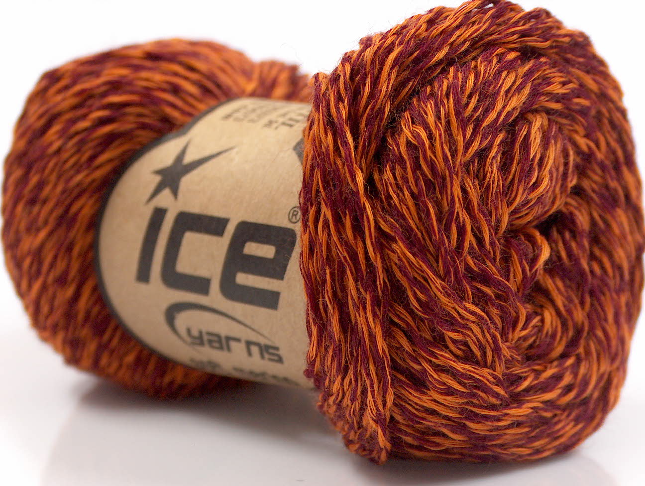 Soft Merino Orange, Burgundy
