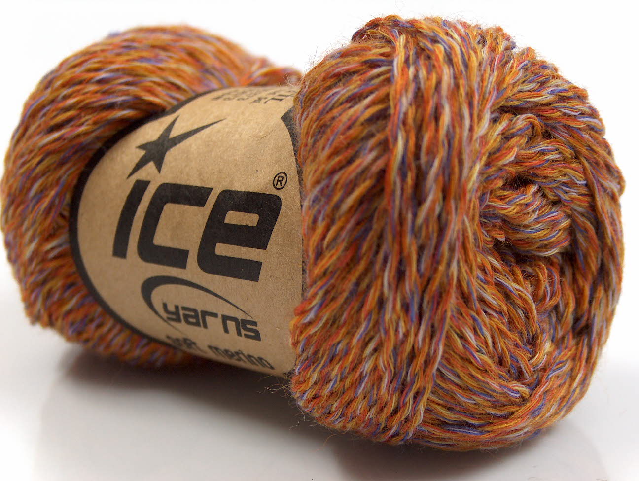 Soft Merino Orange, Yellow, Lilac