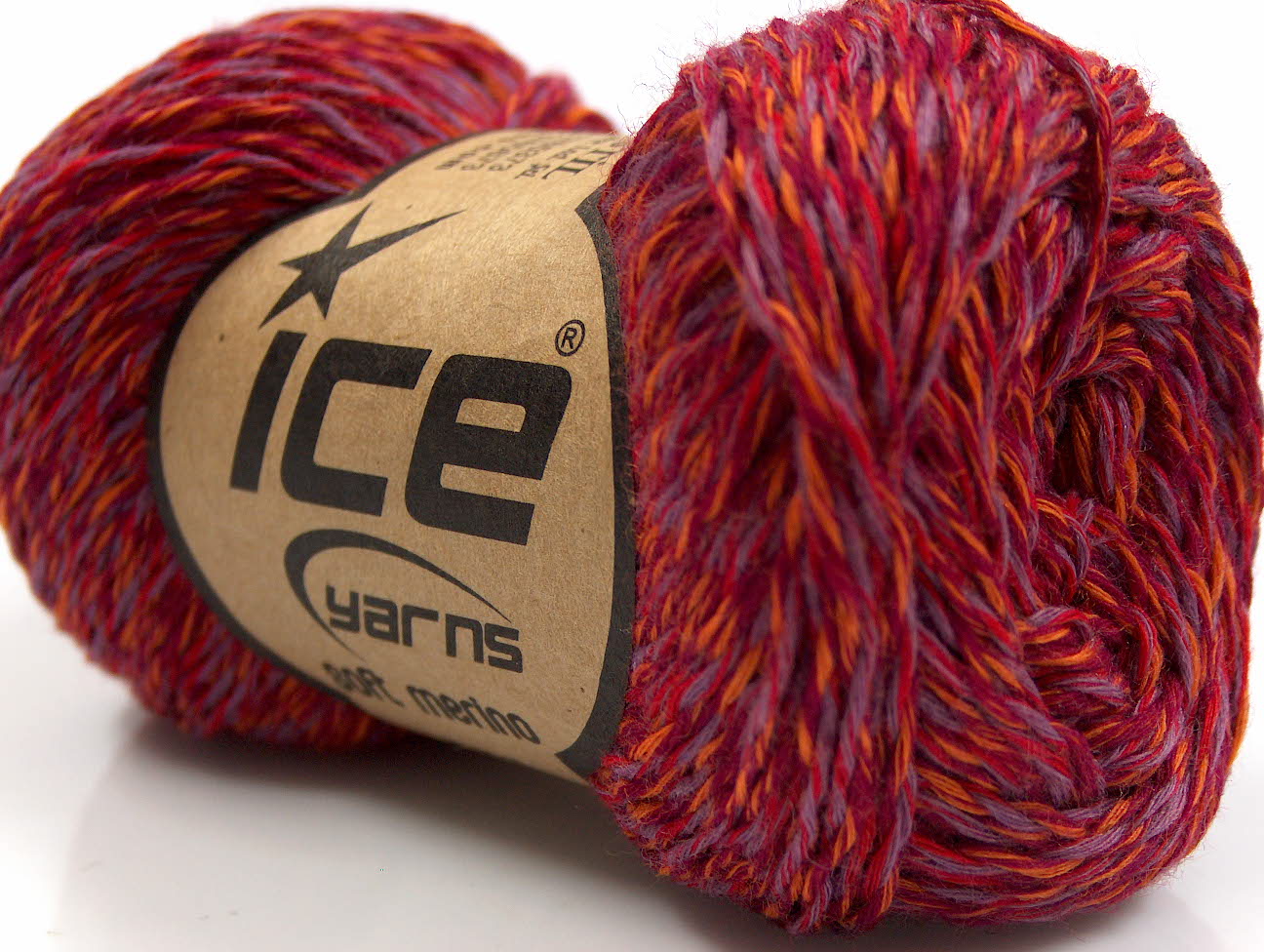 Soft Merino Red, Orange