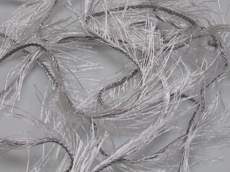 Eyelash 100gr White, Silver