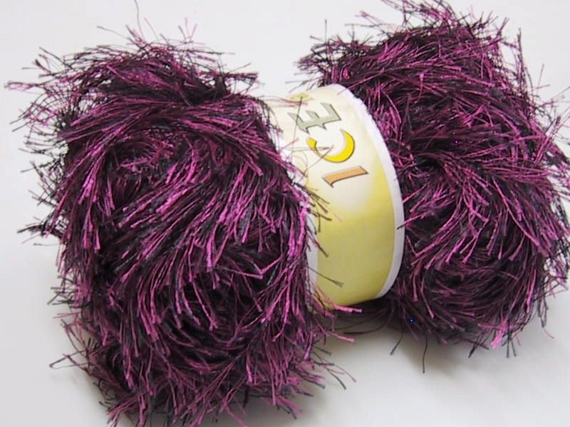 Eyelash 100gr Black, Pink
