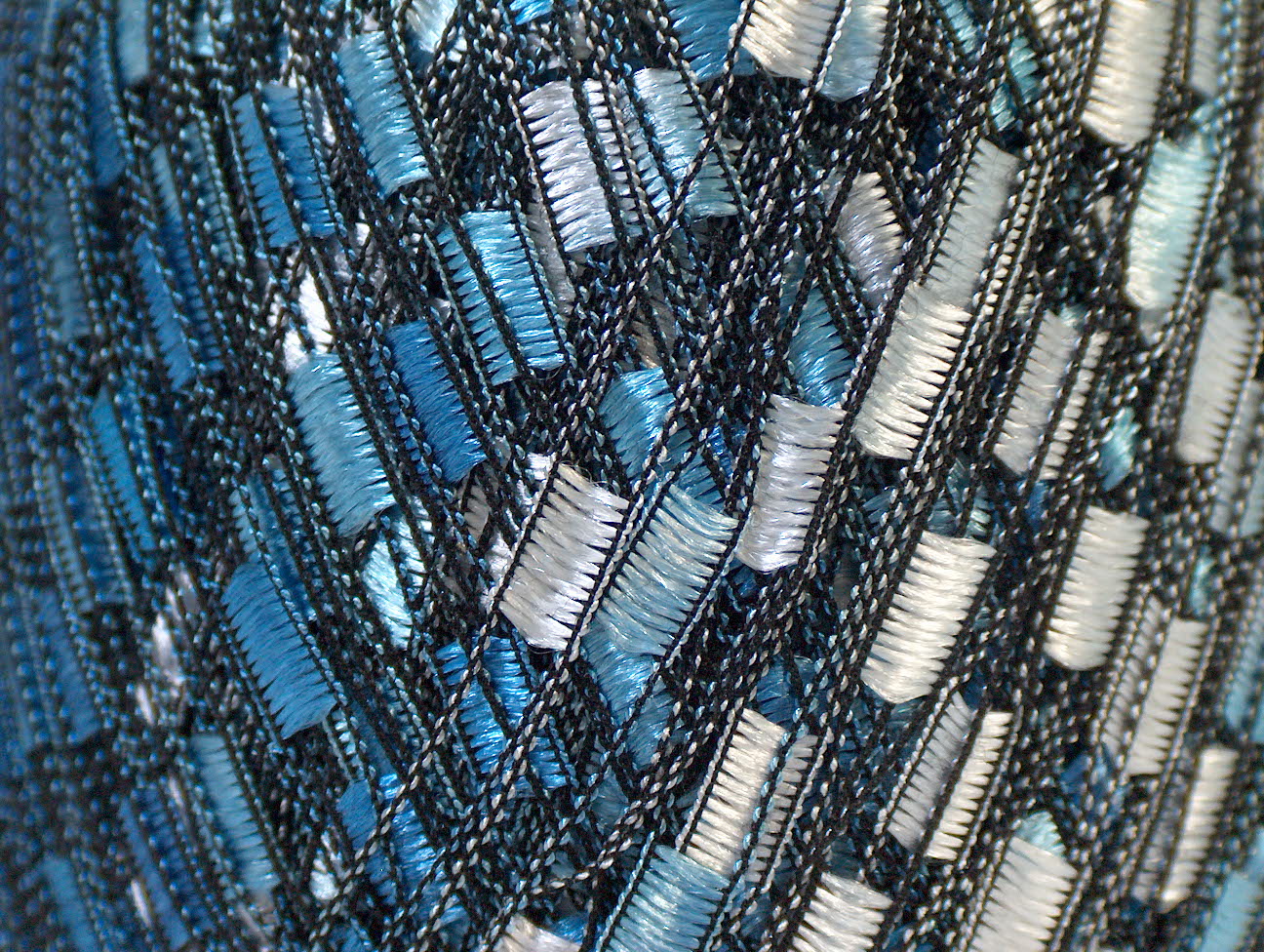 Ladder Blue Shades Trellis