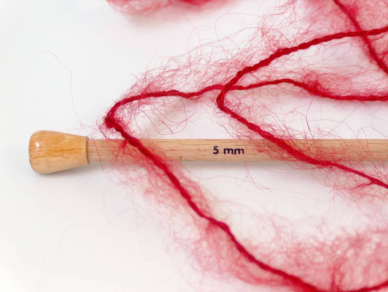 Mohair Classic Kırmızı Koyu kırmızı