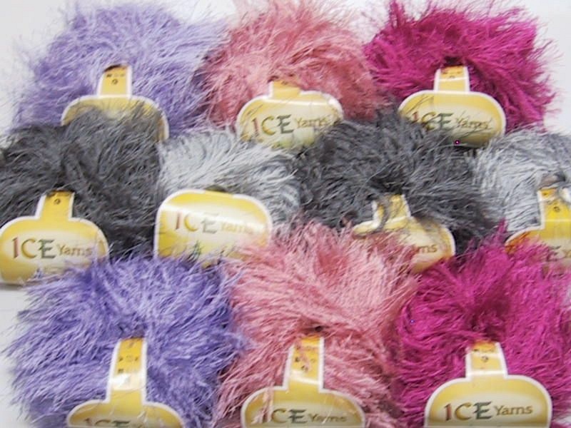 Long Eyelash Pink, Orange, Lilac, Grey