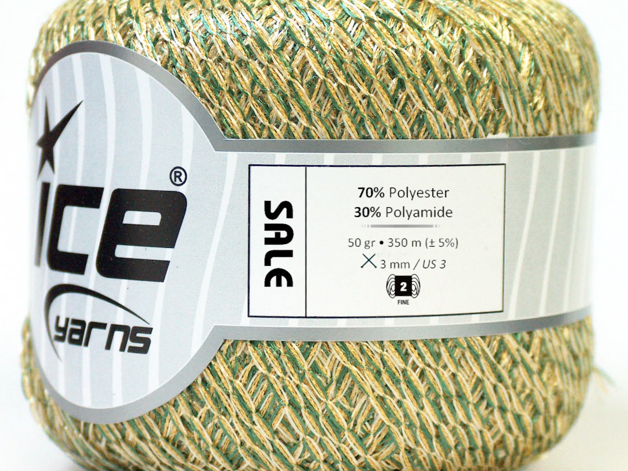 Misc Sale White Green Gold