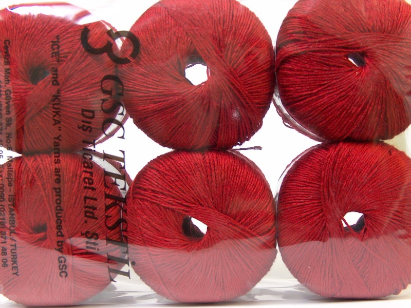 Linen Dark Red