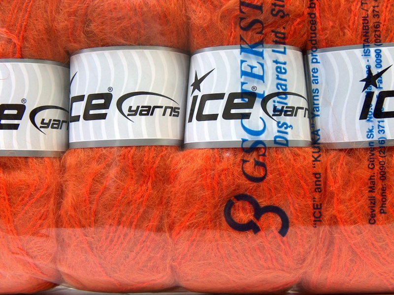 Mohair Classic Orange