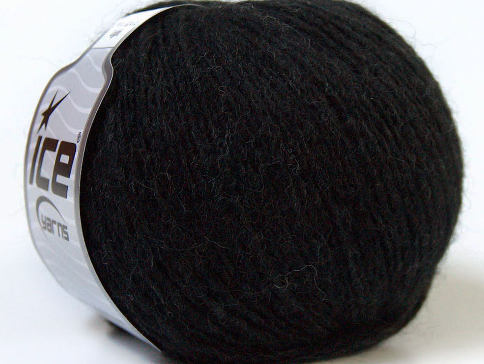 Peru Alpaca Light Black Melange