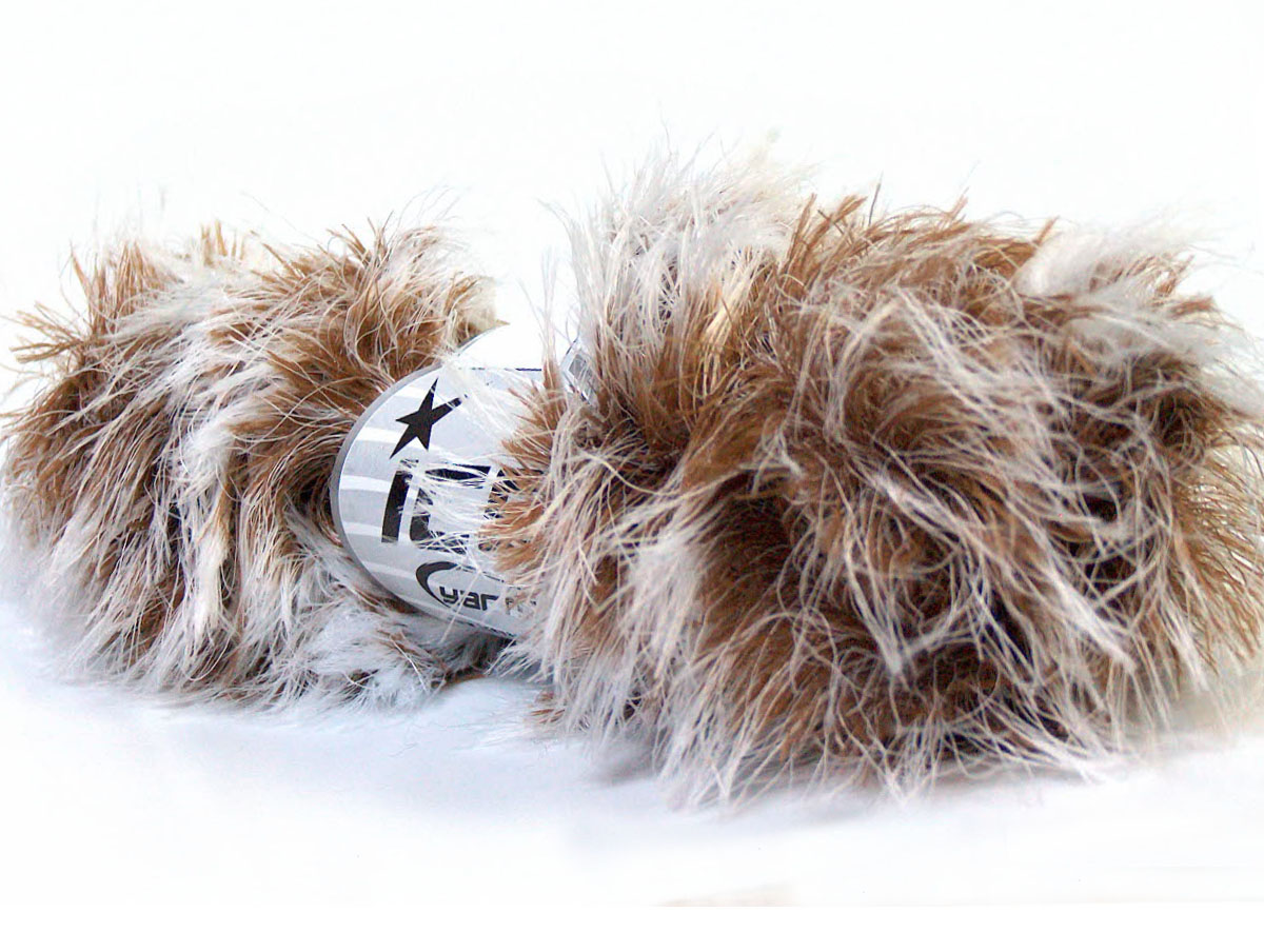 Smooth Fur White Brown