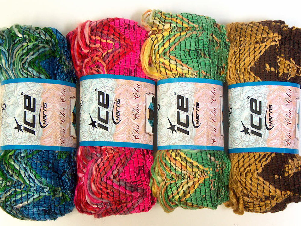 Scarf Yarns Mixed Lot Cha Cha Cha