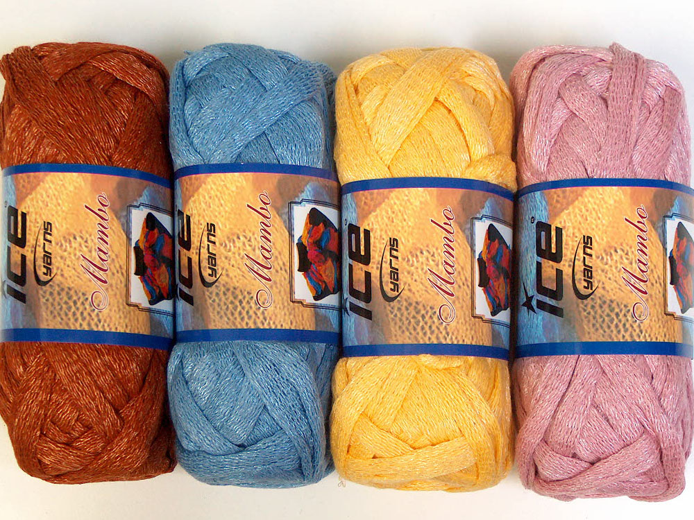 Scarf Yarns Mixed Lot Mambo Solid Colors
