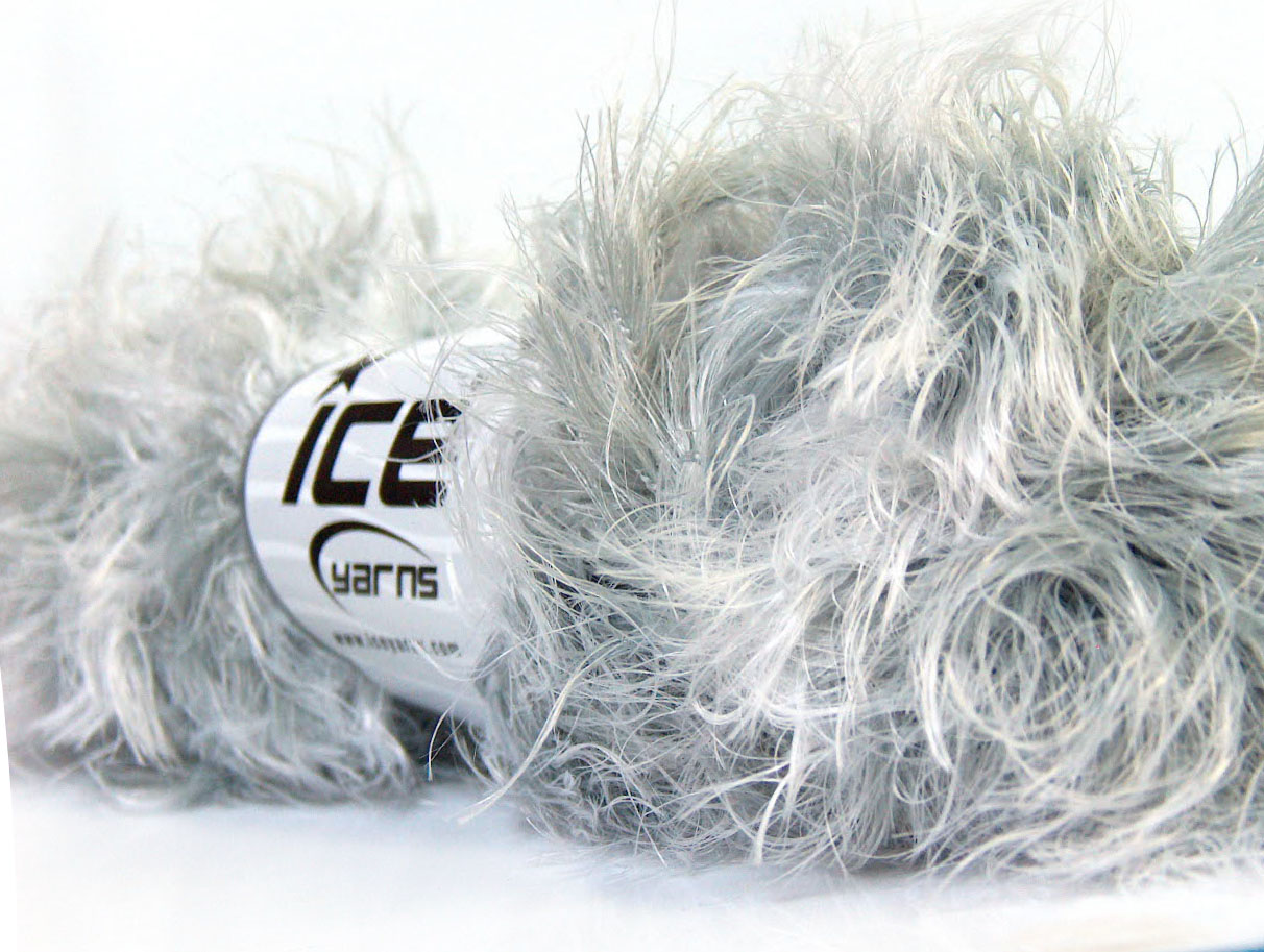 Smooth Fur White Light Grey