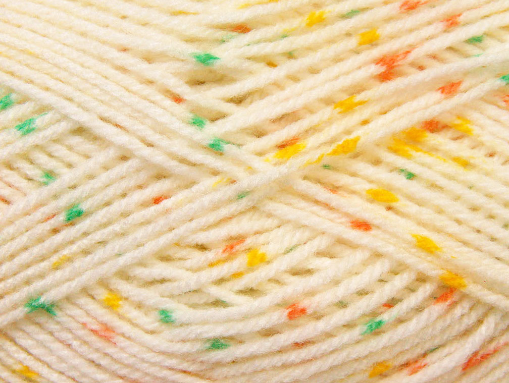 Baby Lollipop Yellow Orange Green Cream