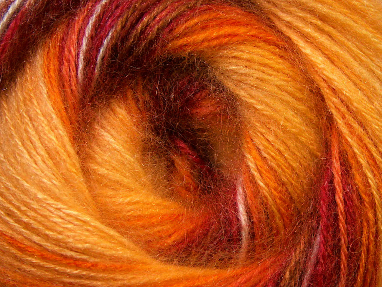 Angora Active Yellow White Red Orange Brown