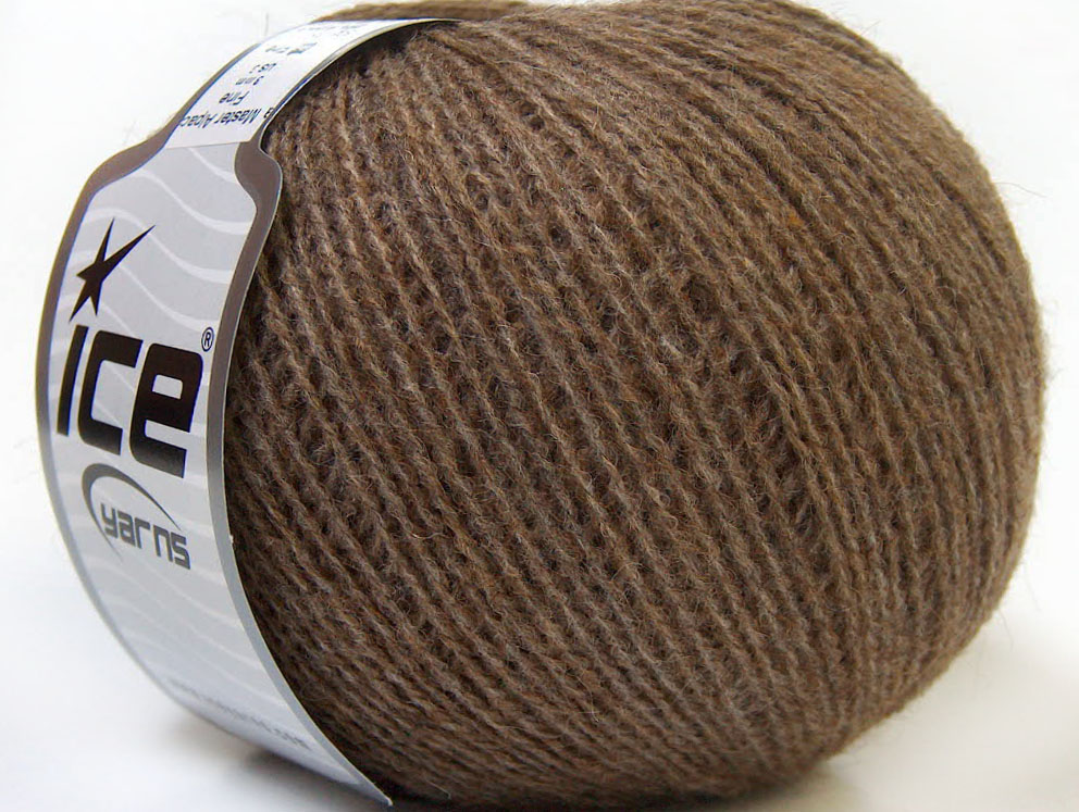 Master Alpaca Fine Brown Melange