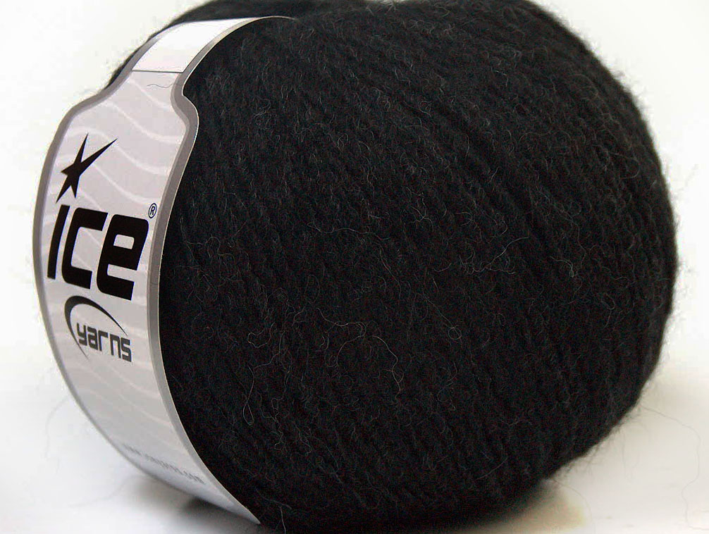 Peru Alpaca Light Black Melange