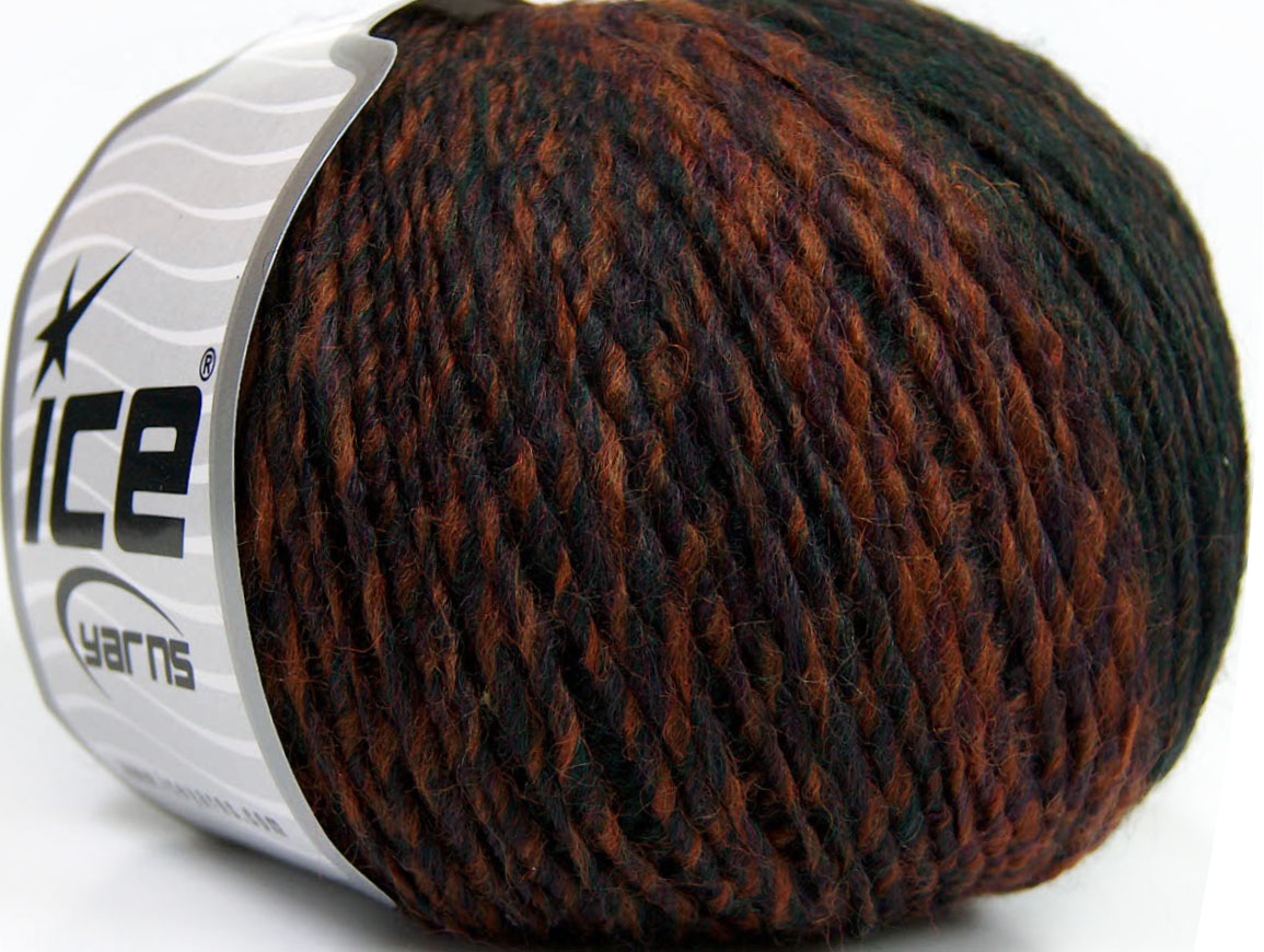 Peru Alpaca Light Copper Brown Black