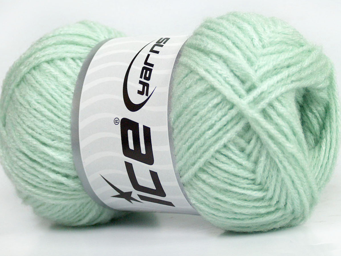 Baby Wool Mint Green