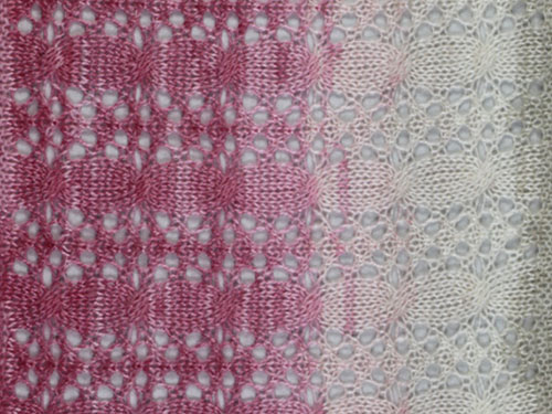Lot of 4 x 100gr Skeins ICE ANGORA ACTIVE (25% Angora) Yarn Pink Shades White - photo 5