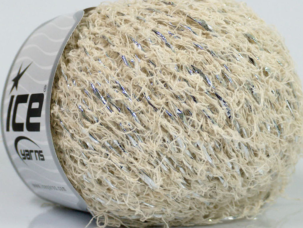 Sale Metallic Silver Cream