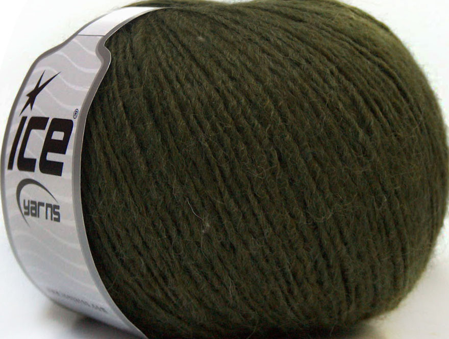 Peru Alpaca Light Dark Green