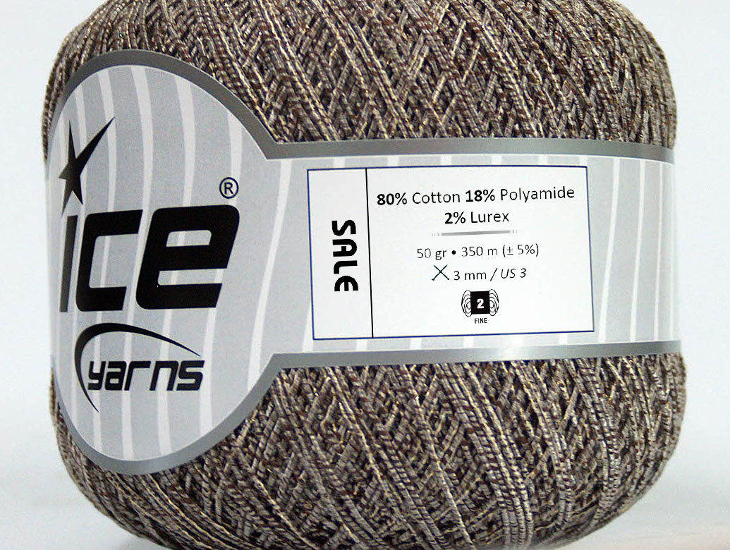 Sale Metallic Cream Brown
