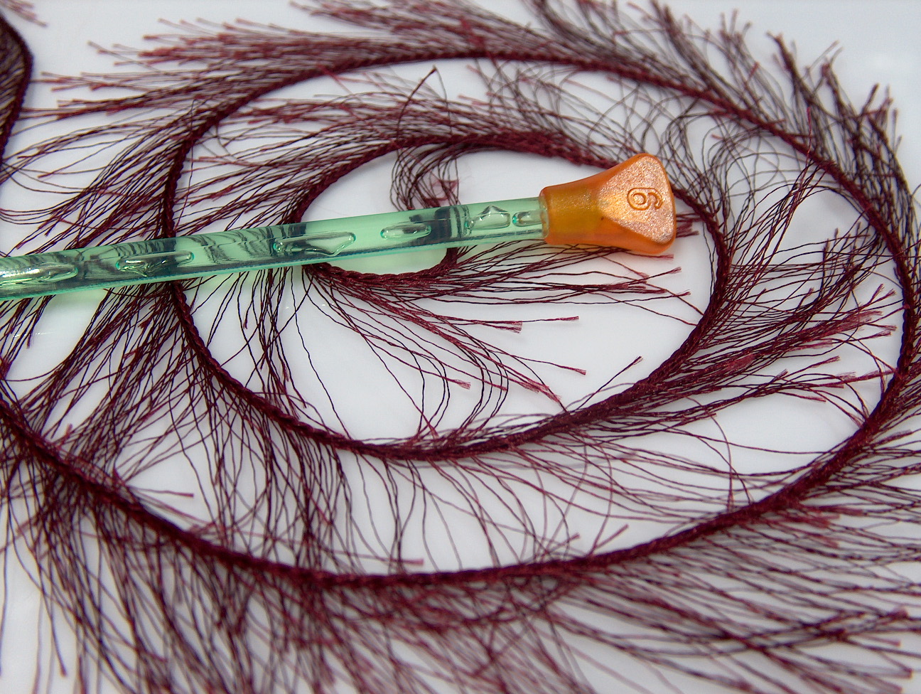 Long Eyelash Burgundy