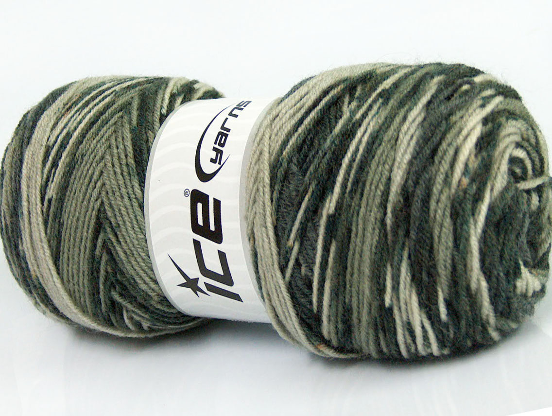 Bonito Ethnic White Grey Shades