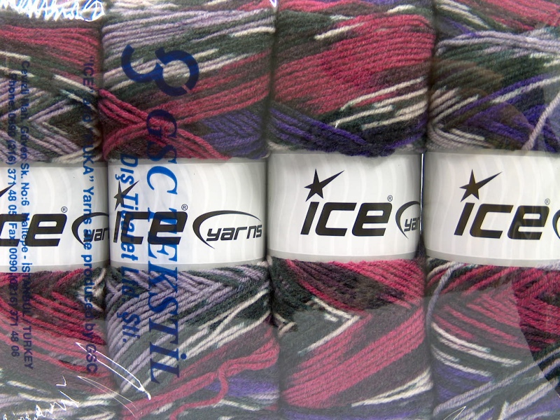 Bonito Ethnic Purple Lilac Fuchsia Black