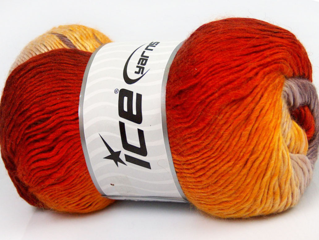 Primadonna Orange Grey Gold Brown