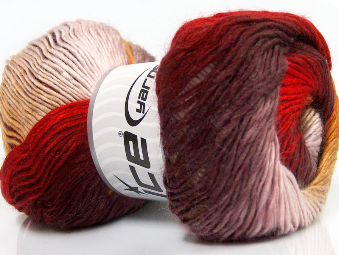 Primadonna Yellow White Red Maroon
