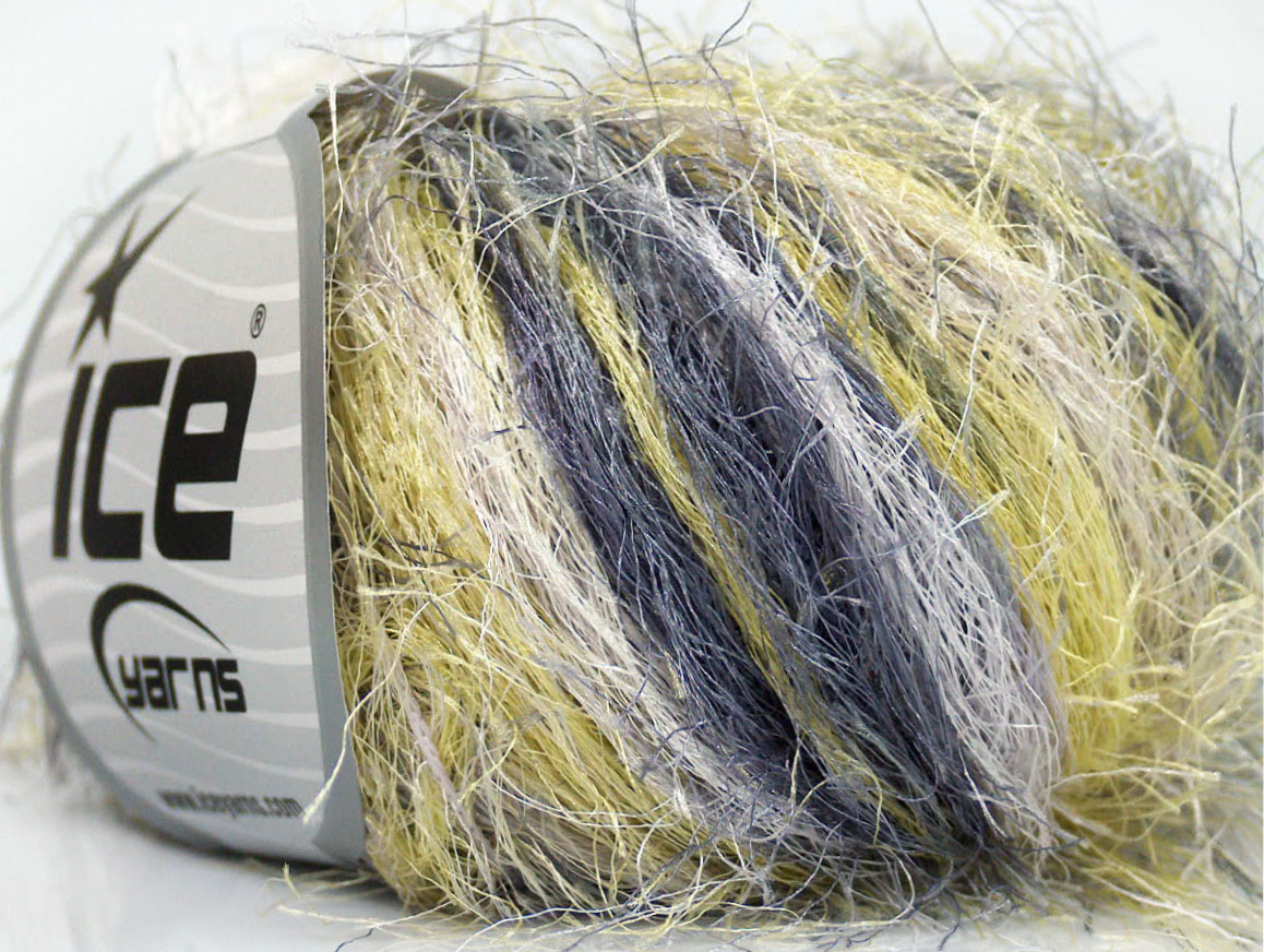 Sale Eyelash Yellow White Grey
