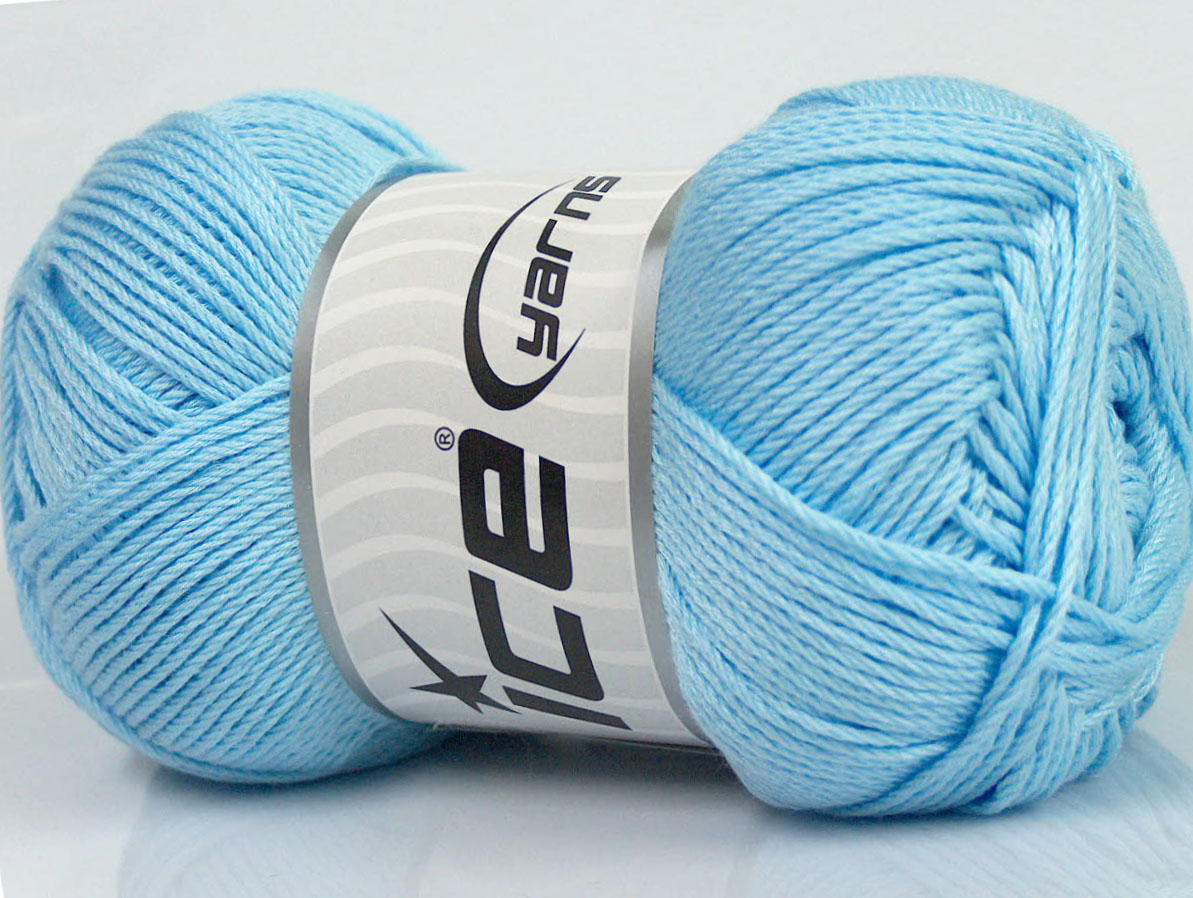 Bamboo Viscose Light Blue At Ice Yarns Online Yarn Store