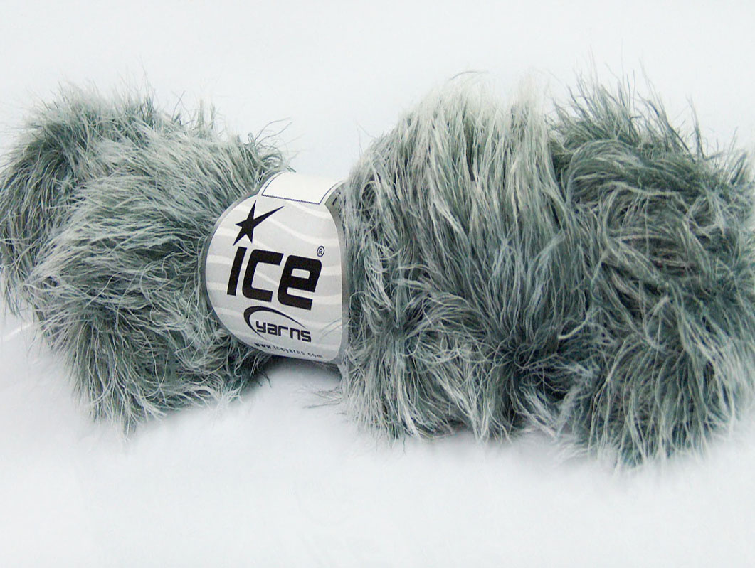 Smooth Fur White Grey
