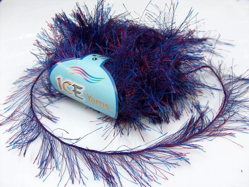 Long Eyelash Burgundy, Navy
