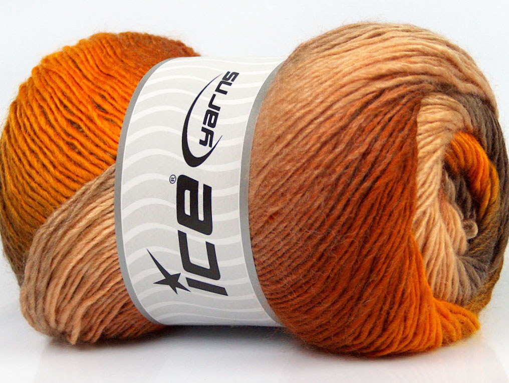 Primadonna Orange Gold Camel Brown
