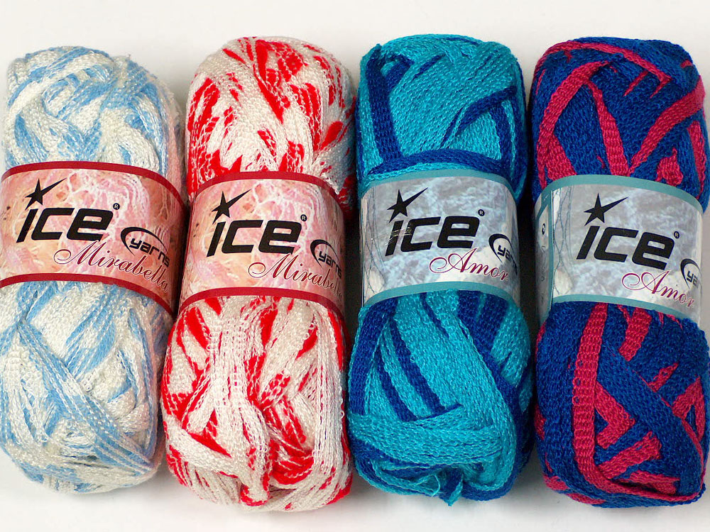 Scarf Yarns Mixed Lot Mirabella Amor