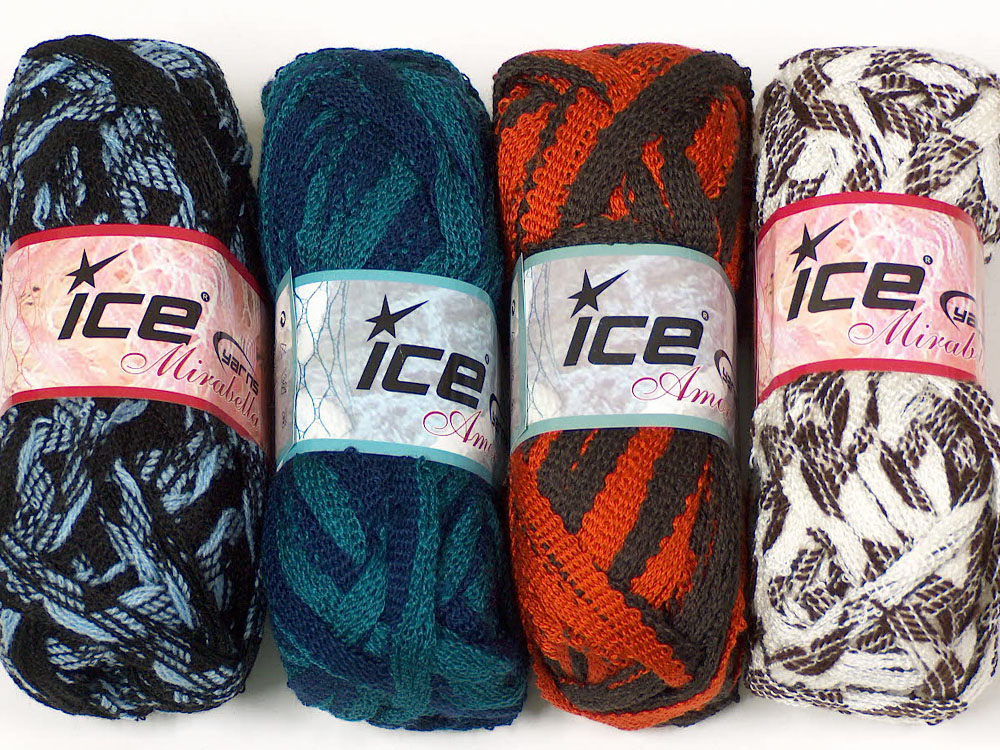 Scarf Yarns Mixed Lot Mirabella Amor