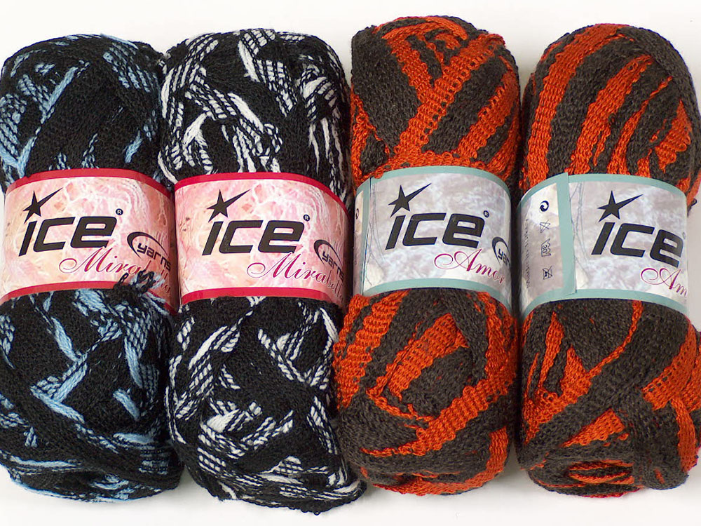 Scarf Yarns Mixed Lot Mirabella Amor