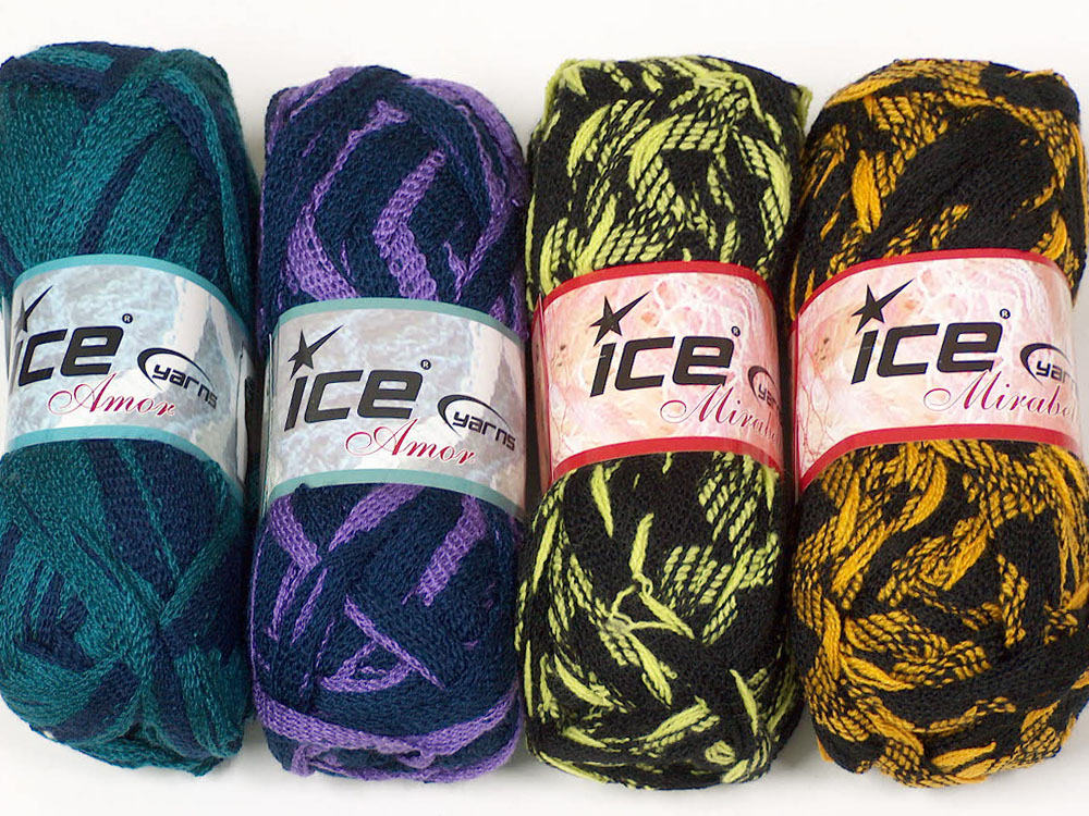 Scarf Yarns Mixed Lot Mirabella Amor