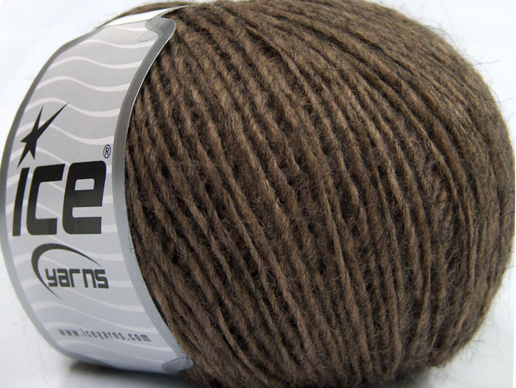 Peru Alpaca Light Kahverengi Melanj