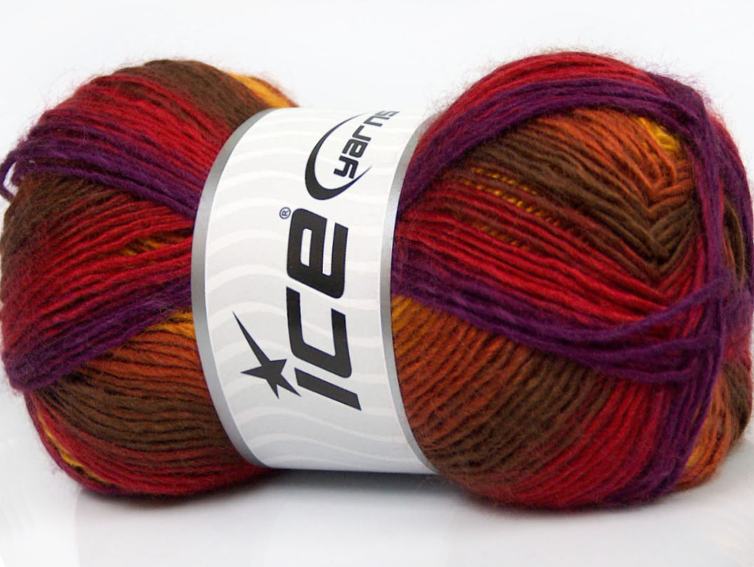 Rainbow Red Purple Gold Copper Brown