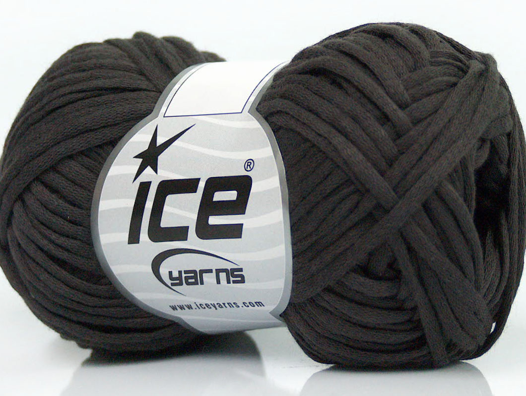 Tube Cotton Worsted Koyu Kahverengi