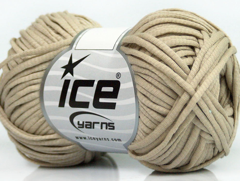 Tube Cotton Worsted Bej