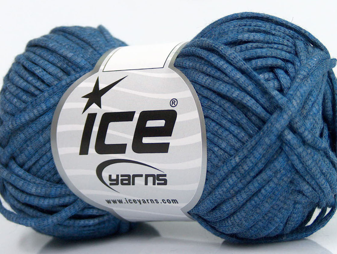 Tube Cotton Worsted Mavi