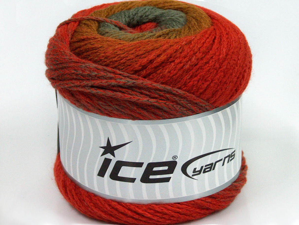Cakes Chain Red Grey Copper