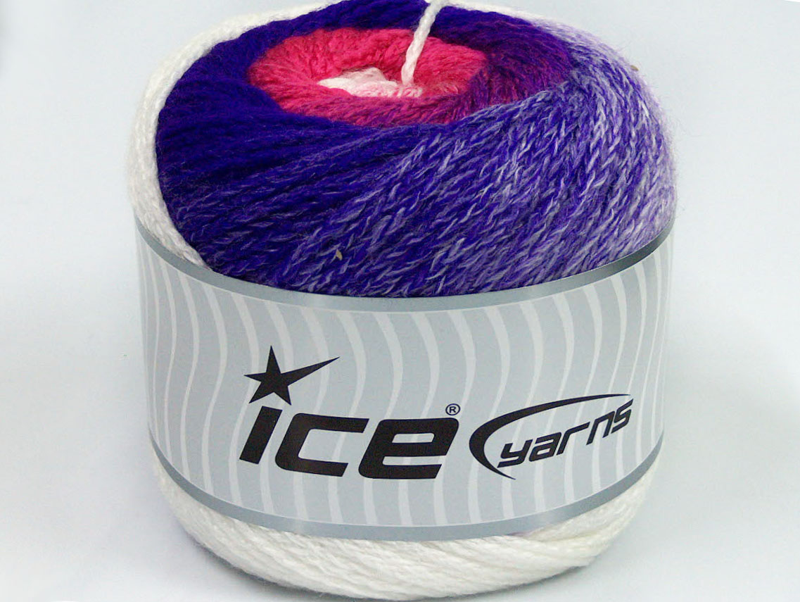 Cakes Chain White Salmon Purple Pink