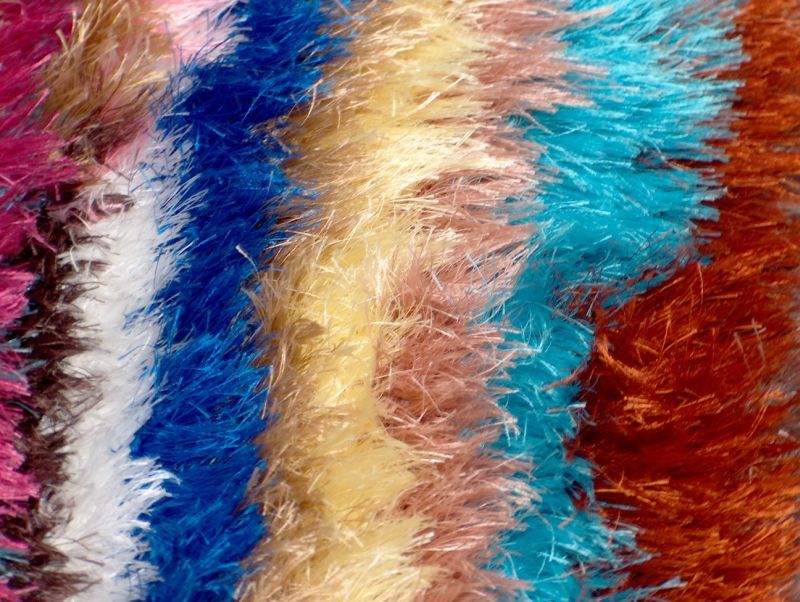 Eyelash Light Green at Yarn Paradise